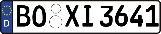 BO-XI3641