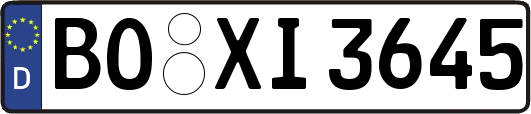BO-XI3645