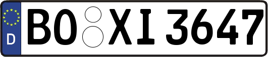BO-XI3647