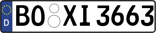 BO-XI3663
