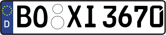 BO-XI3670