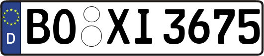 BO-XI3675