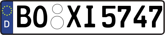 BO-XI5747