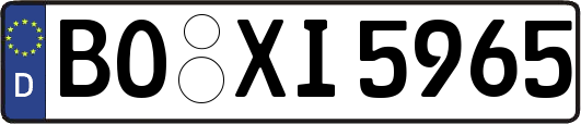 BO-XI5965