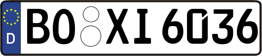 BO-XI6036