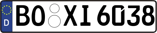 BO-XI6038