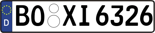 BO-XI6326