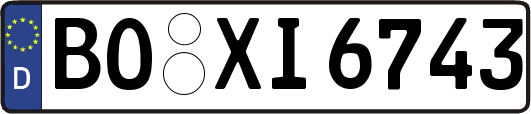 BO-XI6743