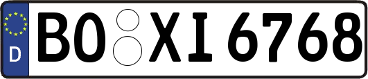BO-XI6768