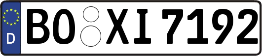 BO-XI7192