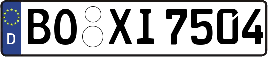 BO-XI7504