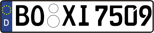 BO-XI7509