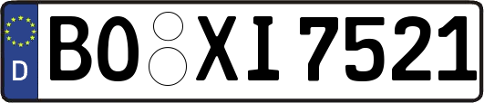 BO-XI7521