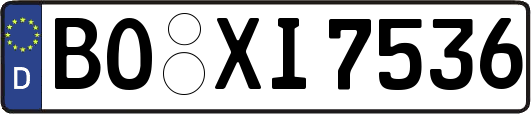 BO-XI7536