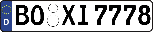 BO-XI7778