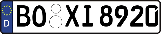 BO-XI8920