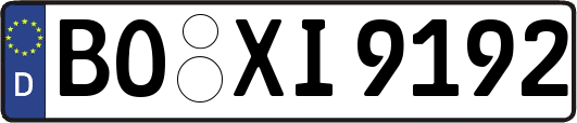 BO-XI9192