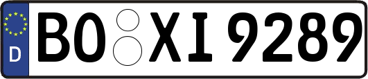 BO-XI9289