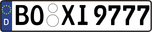 BO-XI9777