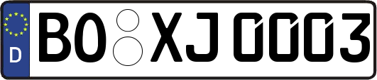 BO-XJ0003