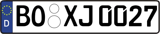 BO-XJ0027