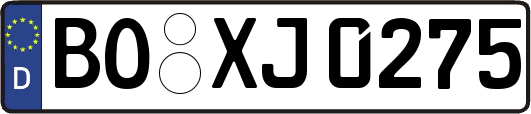 BO-XJ0275