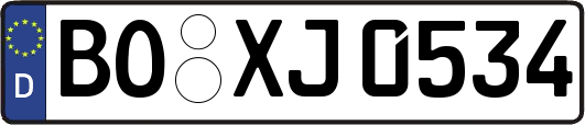 BO-XJ0534