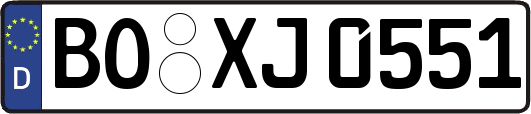 BO-XJ0551