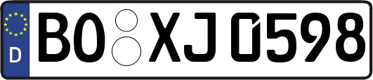 BO-XJ0598