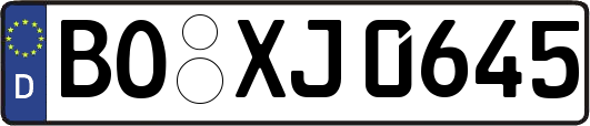BO-XJ0645