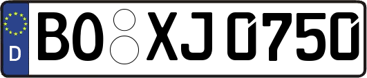 BO-XJ0750