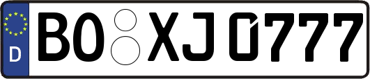 BO-XJ0777