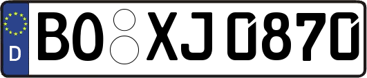BO-XJ0870