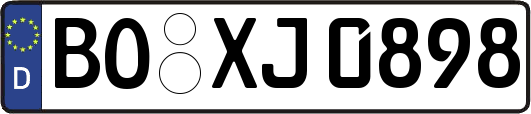 BO-XJ0898