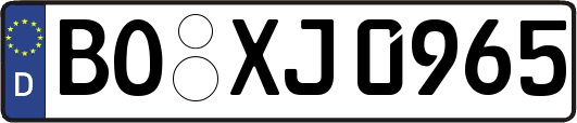 BO-XJ0965