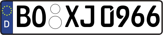 BO-XJ0966