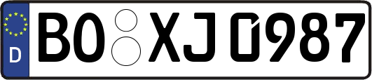BO-XJ0987