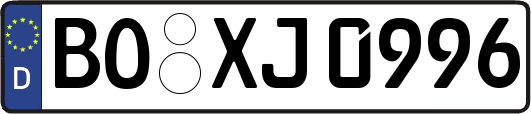 BO-XJ0996