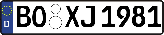 BO-XJ1981