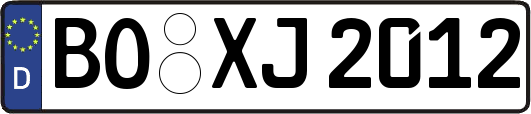 BO-XJ2012