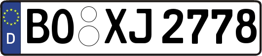 BO-XJ2778