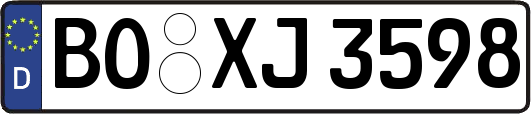 BO-XJ3598