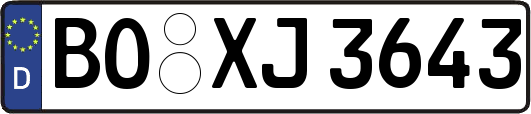 BO-XJ3643