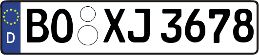 BO-XJ3678