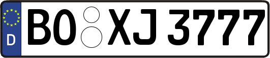 BO-XJ3777