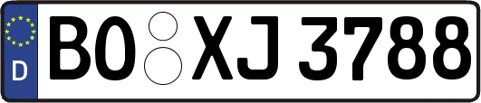 BO-XJ3788