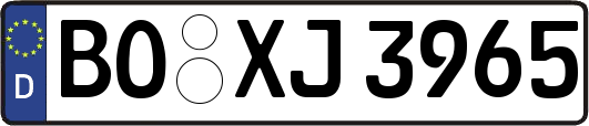 BO-XJ3965