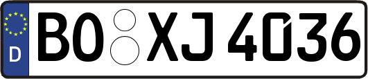 BO-XJ4036