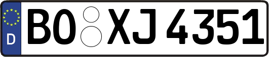 BO-XJ4351