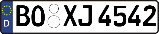 BO-XJ4542